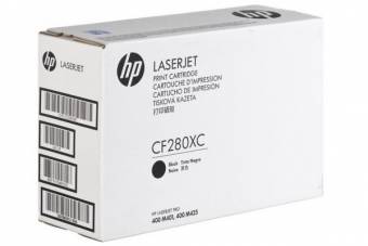 Картридж HP CF280XC оригинальный чёрный для принтеров HP Laserjet Pro 400 M401 | HP Laserjet Pro 400 M425