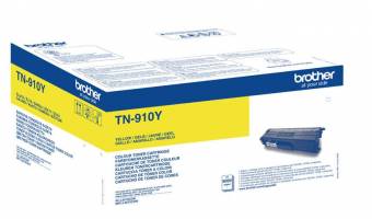 Картридж Brother TN-910Y оригинальный желтый для принтеров Brother HL-L9310CDW | Brother MFC-L9570CDW