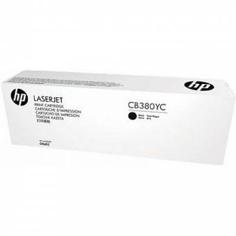 Картридж HP CB380YC оригинальный чёрный для принтеров HP LASERJET 6015