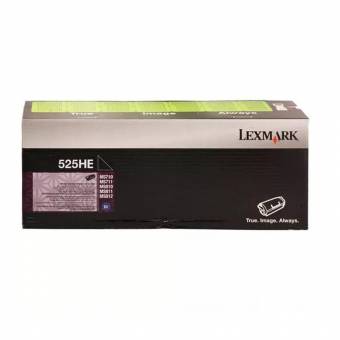 Картридж Lexmark 52D5H0E 525HE оригинальный чёрный для принтеров Lexmark MS812de | Lexmark MS812dn | Lexmark MS810de | Lexmark MS811dn | Lexmark MS810dn | Lexmark MS812dtn | Lexmark MS810n | Lexmark MS811n | Lexmark MS810dtn | Lexmark MS811dtn