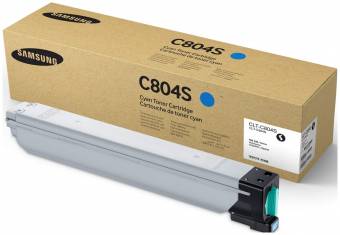 Картридж Samsung CLT-C804S оригинальный голубой для принтеров Samsung multiXpress X3280NR