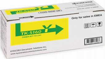 Картридж Kyocera 1T02NTANL0 TK-5160Y оригинальный желтый для принтеров Kyocera ECOSYS P7040cdn