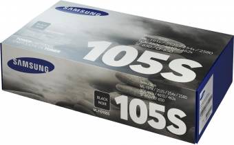 Картридж Samsung MLT-D105S оригинальный чёрный для принтеров Samsung ML-1910 | Samsung 15 | Samsung 2525