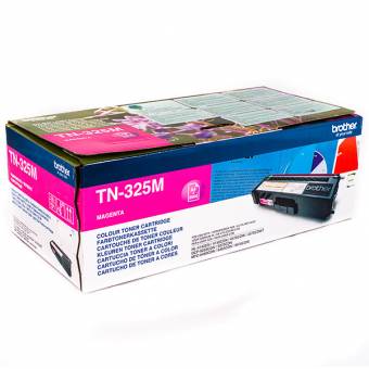 Картридж Brother TN-325M оригинальный красный для принтеров Brother HL-4150CDN | Brother HL-4570CDW | Brother HL-4570CDWT | Brother DCP-9055CDN | Brother MFC-9460CDN