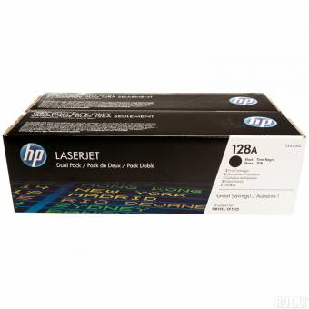 Комплект картриджей HP CE320AD 128A оригинальный чёрный для принтеров HP LASERJET PRO CM1415 | HP LASERJET PRO CP1525