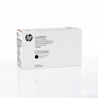 Картридж HP CE505AC оригинальный чёрный для принтеров HP LASERJET P2035 | HP LASERJET P2055