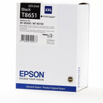 Картридж Epson C13T865140 T8651 оригинальный