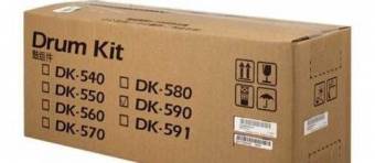 Фотобарабан Kyocera 302KV93018 DK-590 оригинальный чёрный для принтеров Kyocera FS-C2026MFP | Kyocera FS-C2026MFP+ | Kyocera FS-C2126MFP | Kyocera FS-C2126MFP+ | Kyocera FS-C5250DN
