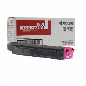 Картридж Kyocera 1T02NRBNL0 TK-5140M оригинальный красный для принтеров Kyocera ECOSYS M6030cdn | Kyocera ECOSYS P6130cdn | Kyocera ECOSYS M6530cdn