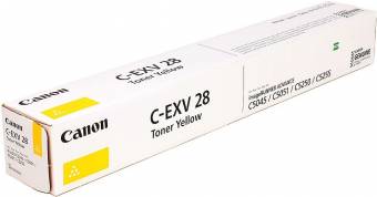 Картридж Canon 2801B002 C-EXV28Y оригинальный желтый для принтеров Canon imageRUNNER ADVANCE C5045 | Canon imageRUNNER ADVANCE C5051 | Canon imageRUNNER ADVANCE C5250 | Canon imageRUNNER ADVANCE C5255